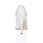 Pantofi stileto din piele naturala - ALB SIDEF-113 BS
