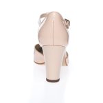 Sandale Dama din Piele Naturala - LAC NUDE - D9 LN