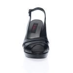Sandale Dama din Piele Naturala - NEGRU BOX - R9 NB