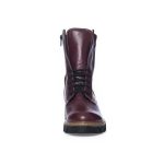 Bocanci Dama din Piele Naturala - Bordo Box - BC15 BOB