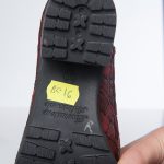 Gheata Dama din Piele Naturala - Rosu Croco - BC16 RC