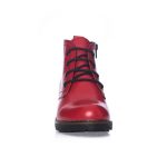 Gheata Dama din Piele Naturala - Rosu Box - BC16 RB
