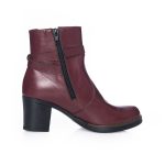 Gheata Dama din Piele Naturala - Bordo Box - GX18 BB