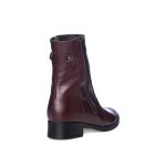 Gheata Dama din Piele Naturala - Bordo Box - GX19 BB