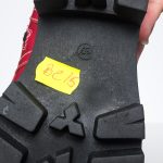 Bocanci Dama din Piele Naturala - Rosu cu Varf Negru - BC15 RVN