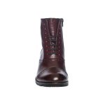 Gheata Dama din Piele Naturala - Bordo - BC1 B