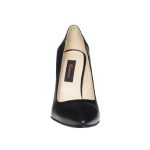 Pantofi dama din piele naturala - Negru cu imprimeu - 2692 NI