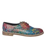 Pantofi dama din piele naturala - Multicolori - G10 M