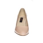 Pantofi dama din piele naturala - Lac Nude - R7 LN