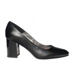 Pantofi dama din piele naturala - Negru - R7 N