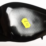 Pantofi dama din piele naturala - Negru Antilopa cu buline - R10 NAB