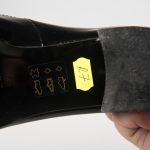 Pantofi dama din piele naturala - Negru Lac - R7 NL