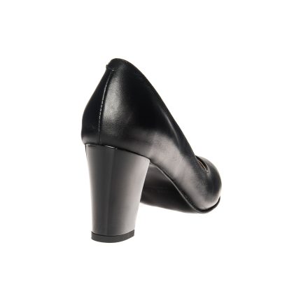 Pantofi dama din piele naturala - Negru - R4 N