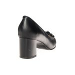 Pantofi dama din piele naturala - Negru - R6 N
