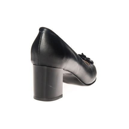 Pantofi dama din piele naturala - Negru - R6 N
