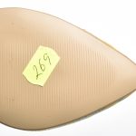 Sandale dama din piele naturala - Galben mozaic cu toc multicolor - 269 GMZ