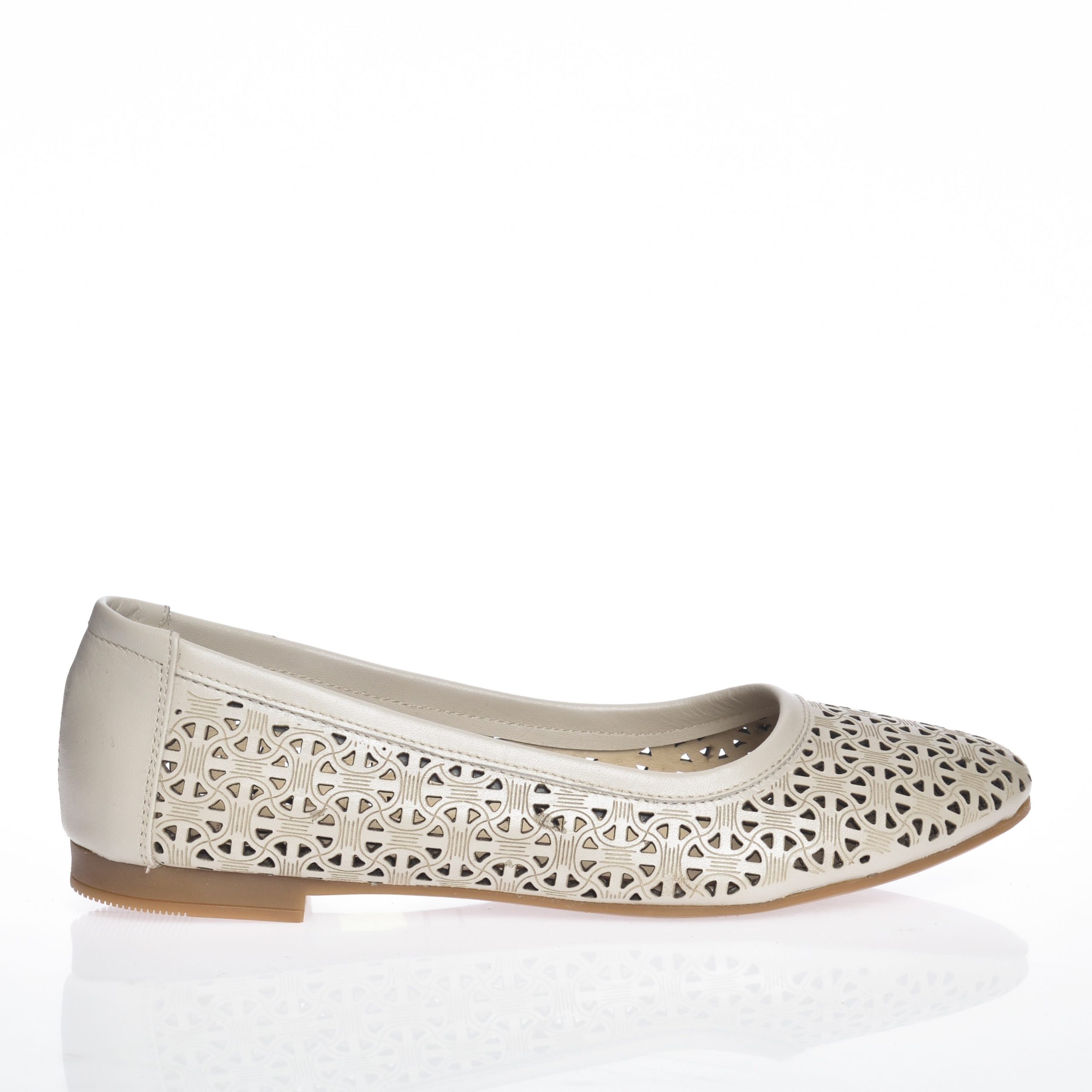 Balerini dama din piele naturala - Bej - BL 4 B Balerini dama din piele naturala - Bej - BL 4 B