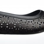 Balerini dama din piele naturala - Negru - BL 4 N
