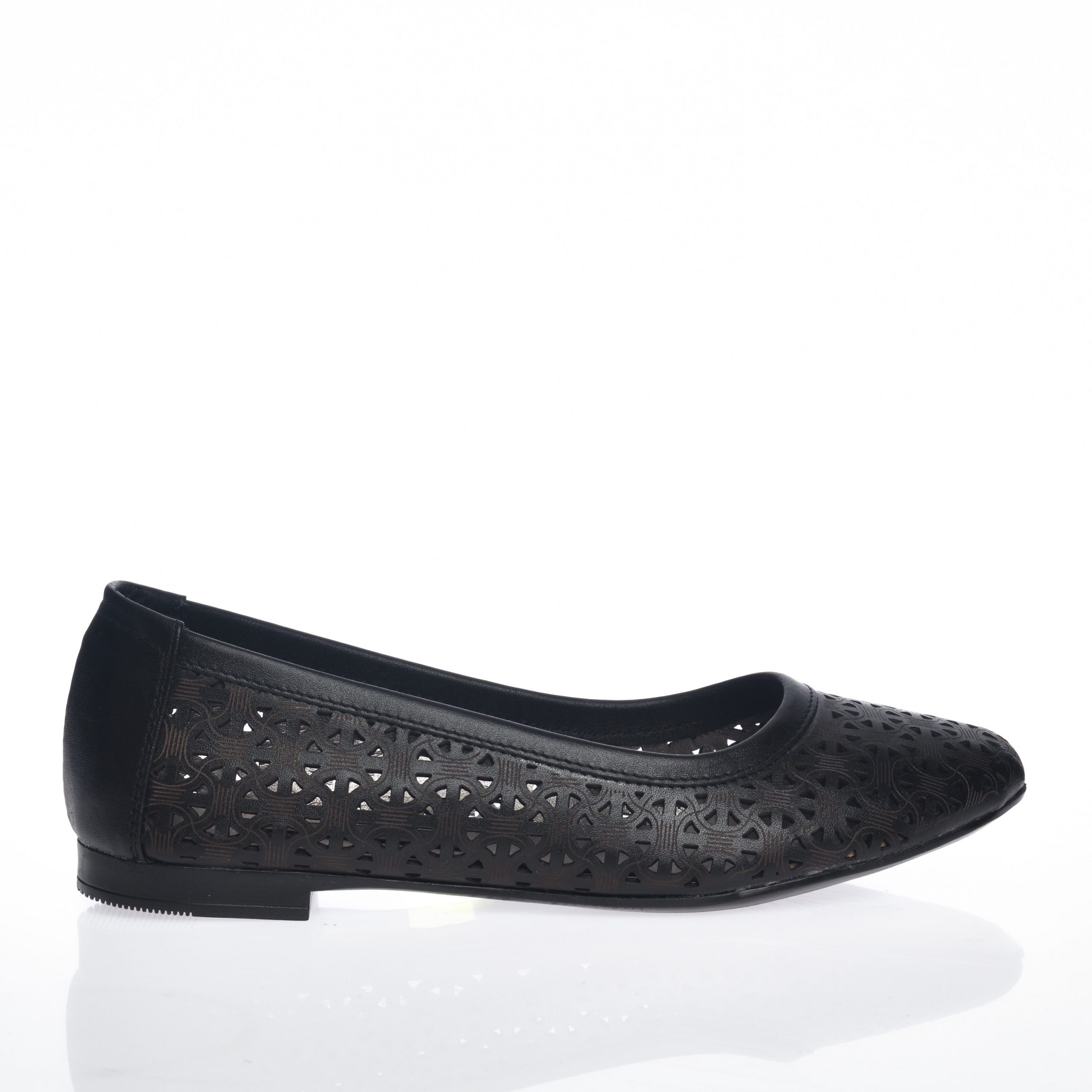Balerini dama din piele naturala - Negru - BL 4 N Balerini dama din piele naturala - Negru - BL 4 N