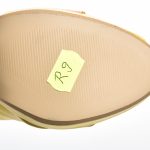 Sandale dama din piele naturala - Galben - R9 G