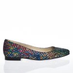 Balerini dama din piele naturala - Multicolor - ST M