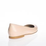Balerini dama din piele naturala - Lac Nude - ST LN