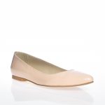 Balerini dama din piele naturala - Lac Nude - ST LN
