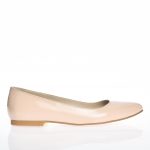 Balerini dama din piele naturala - Lac Nude - ST LN