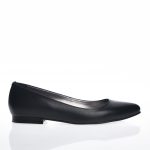 Balerini dama din piele naturala - Negru - ST N