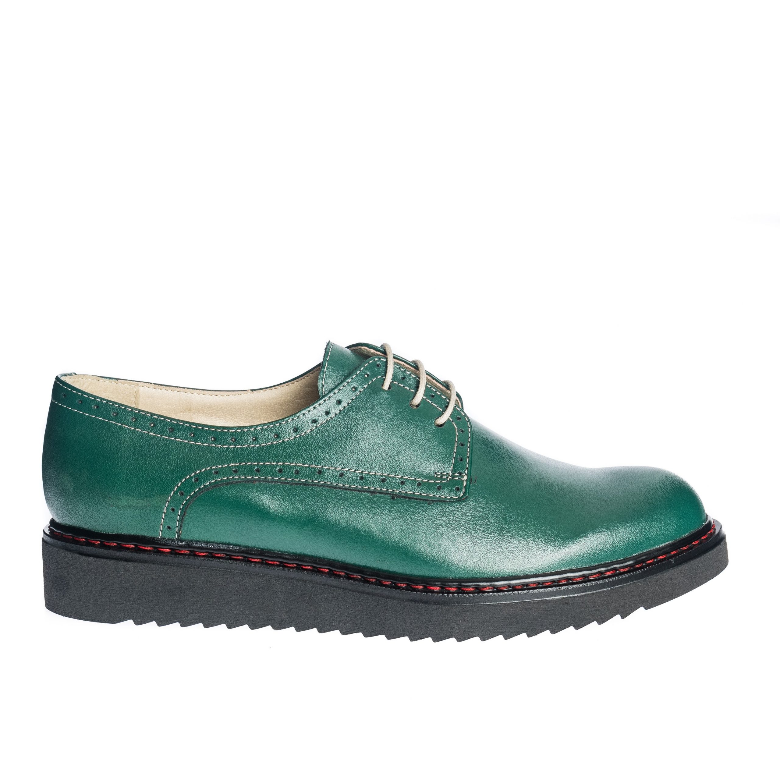 Pantofi dama din piele naturala - Verde - G33 V Pantofi dama din piele naturala - Verde - G33 V