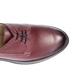 Pantofi dama din piele naturala - Bordo Perie - G33 BP