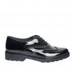 Pantofi dama din piele naturala - Negru Lac - G8 NL