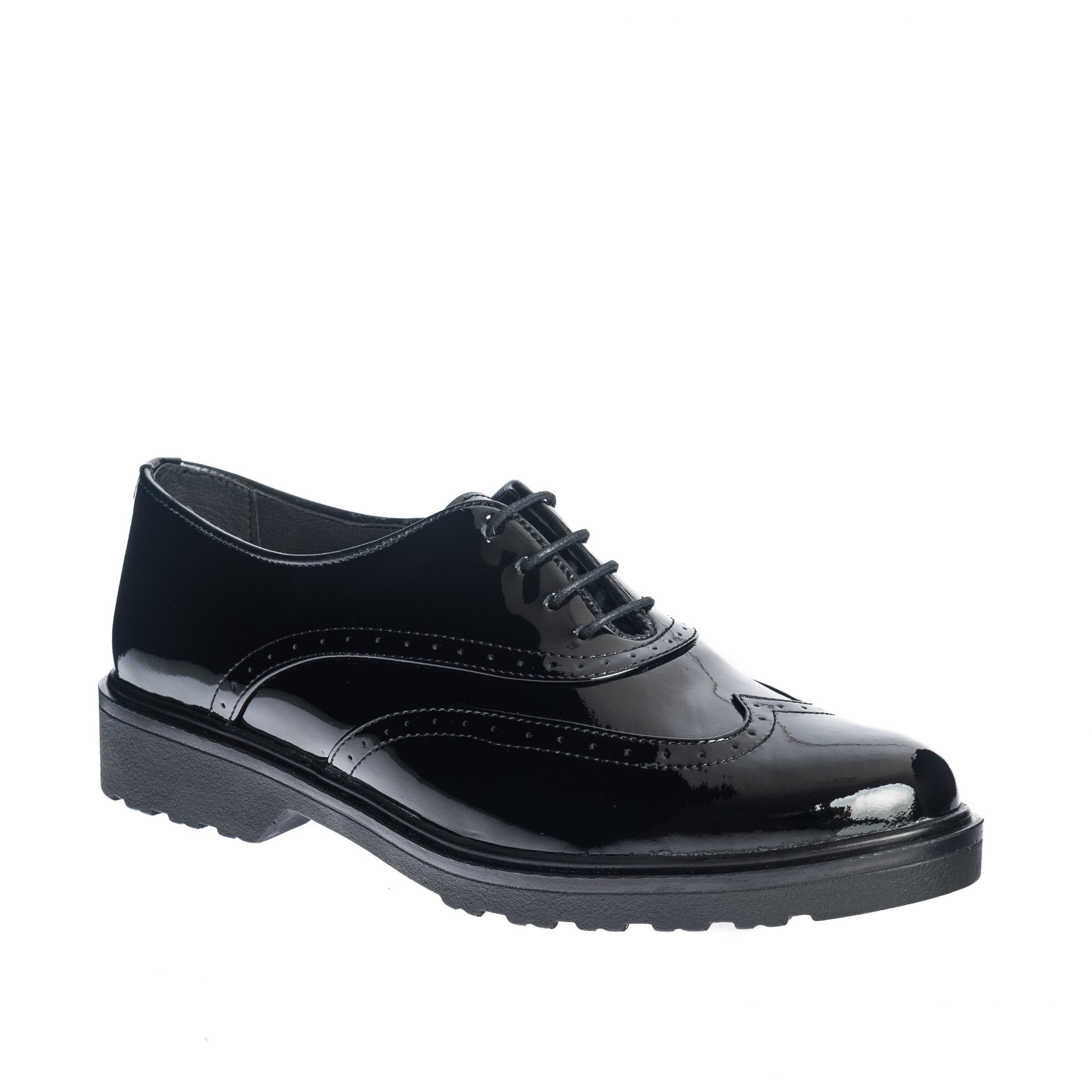 Pantofi dama din piele naturala - Negru Lac - G8 NL Pantofi dama din piele naturala - Negru Lac - G8 NL