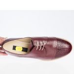 Pantofi dama din piele naturala - Bordo - G11 B