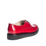 Pantofi dama din piele naturala - Rosu Lac - G33 RL