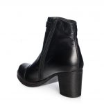 Ghete dama din piele naturala - Negru Box - 80 NB