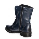 Ghete dama din piele naturala - Blue - BC4 B