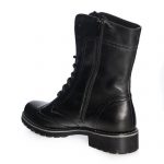 Ghete dama din piele naturala - Negru - BC4 N