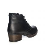 Ghete dama din piele naturala - Negru Box - BC16 NB