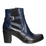Ghete dama din piele naturala - Blu Perie - GX18 BP