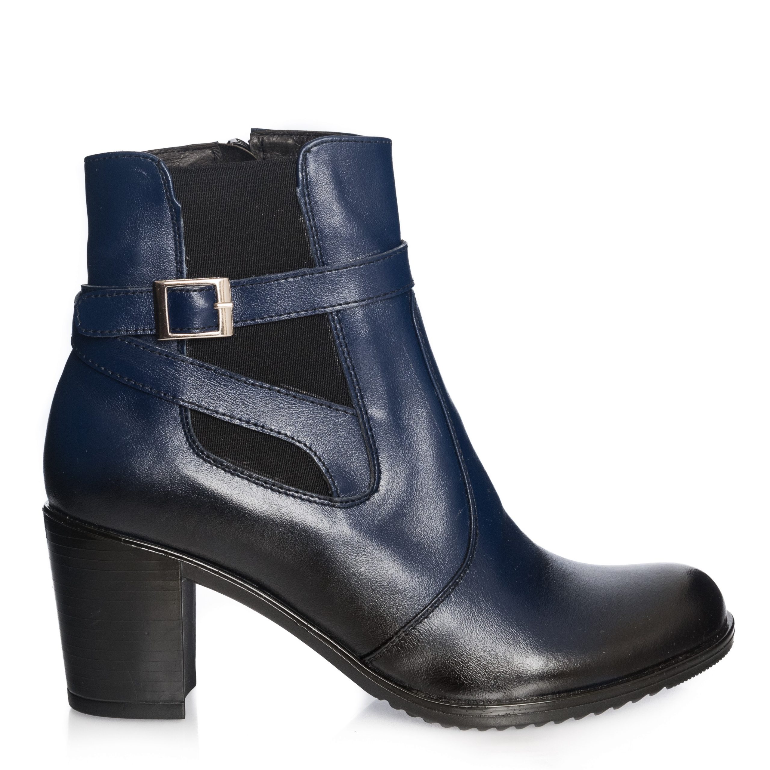 Ghete dama din piele naturala - Blu Perie - GX18 BP Ghete dama din piele naturala - Blu Perie - GX18 BP