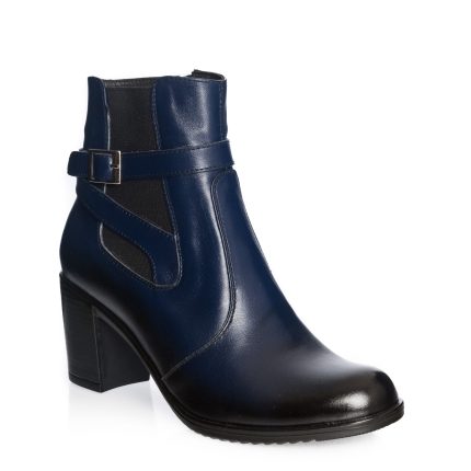 Ghete dama din piele naturala - Blu Perie - GX18 BP
