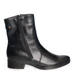 Ghete dama din piele naturala - Negru Box - GX19 NB