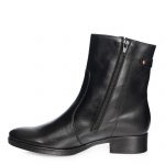 Ghete dama din piele naturala - Negru Box - GX19 NB