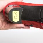 Ghete dama din piele naturala - Rosu Box + Antilopa - GX25 RBA