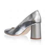 Pantofi dama din piele naturala - Argintiu Sidef - R11 AS