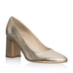 Pantofi dama din piele naturala - Auriu - R11 AU