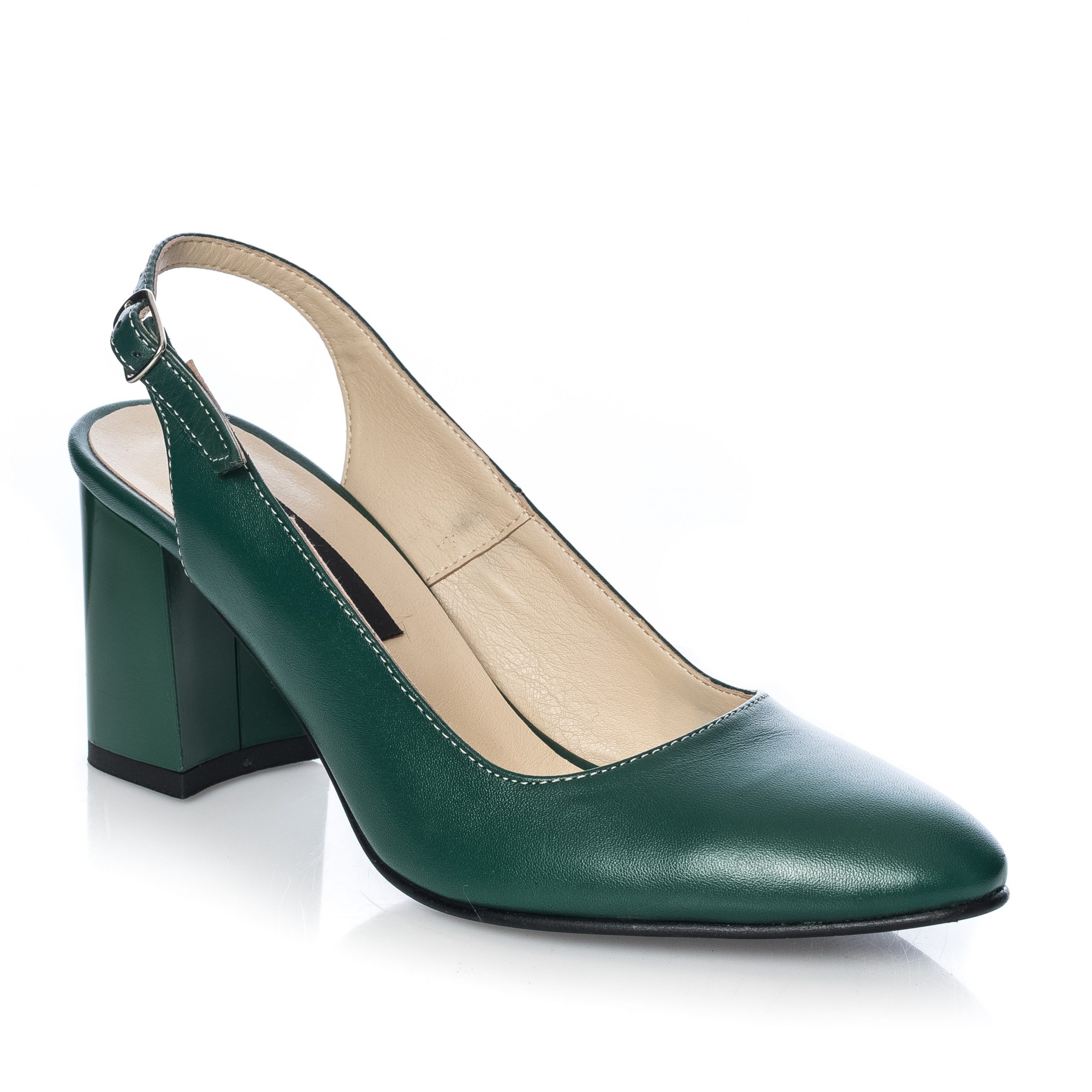 Sandale dama din piele naturala - Verde Box - V7 VB Sandale dama din piele naturala - Verde Box - V7 VB