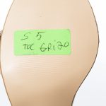 Sandale dama din piele naturala - Auriu cu Lac Nude - S5 ALN