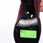 Sandale dama din piele naturala - Bordo Toc Buline - 024 BOTB